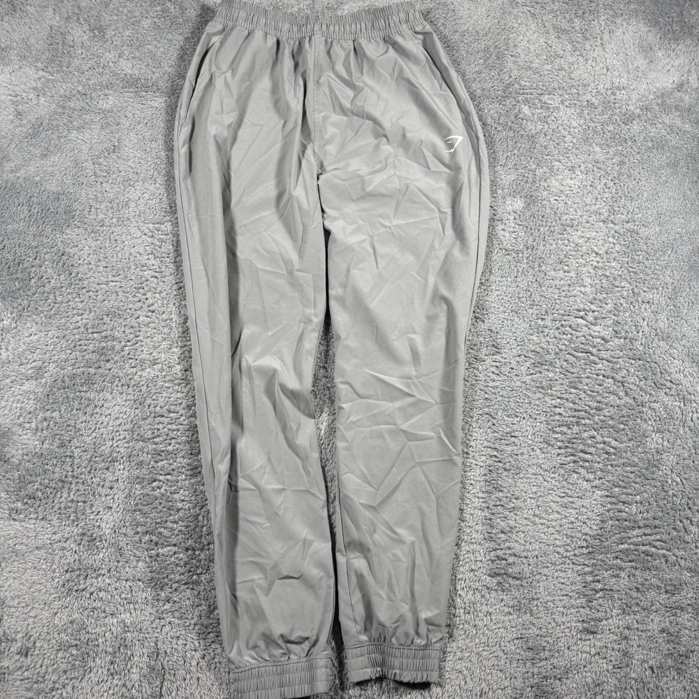 Gymshark Mens‎ Small Grey Lightweight Joggers Performance Training Workout